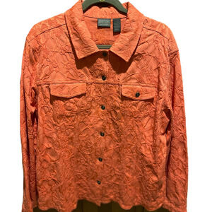 35. WOMENS CHICO’S 3/XL DETAIL TOP